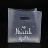 Dank u Plastic Gift Wrap Tas Doekopslag met Handvat Party Bruiloft Candy Cake Wikkeltassen DAW133