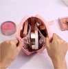 Portable Cosmetic Bag Ladies Coin Purse with Zipper Gifts Lanyard for Women Daily Storage Travel Accessories