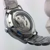 Luksusowe męskie automatyczne zegarek mechaniczny 39 mm Wodoodporny ruch ze stali nierdzewnej Stale Stales Osobowość biznesowa Temperame296n