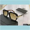 Aessórios Caza 607 Top Luxo Designer de Alta Qualidade Óculos de Sol Para Homens Mulheres Vendendo Design de Moda Famoso Italiano Super Marca Sun Gla