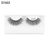 Natural Long 3D Faux Mink Lash 15-20mm Makeup Eyelash Extension Daily Wear False Eyelashes Reusable Fluffy Fake Lashes For