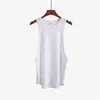 Abbigliamento fitness bianco senza maniche mens palestre stringer canotta bodybuilding canotta uomo sportwear canottiera moda cotone gilet 210623