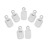 Sublimation Blanks Refillable Neoprene Hand Sanitizer Holder Cover Chapstick Holders With Keychain For 30ML Flip Cap Containers Tr4442250