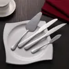 Utensile in acciaio inox utensile posate da carne datterie coltello formaggio dessert jam spartoner strumenti colazione burro spatola kitchen knives YHM600-ZWL