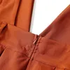 スカートイスラム教徒のサスペンダー控えめなソリッドロングラインプリーツスカートアラビア中東トルコイスラム衣類オーバーオールベルト