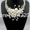 !!! charming white Natural freshwater potato pearl long necklace for fashion women