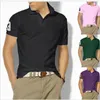 Märke Kläder Män Pikétröja Krokodil Broderi Business Casual Solid Man Polos Shirts Short Sleeve Högkvalitativ Mans Klassisk T-shirt C3