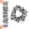 Женщины Scrunchie Elastic Brap для Apple Watch 45 мм 41 мм 38 мм 40 мм 42 мм 44 мм полосы моды браслет браслет браслет Iwatch серия 7 6 5 4 3 SE дамы ремешок для волос