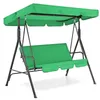 Camp Furniture 3 Seat Swing Swing Canopies Cushion Cover Set Patio Stoel Hangmat Vervanging Waterdichte Tuin Buiten