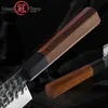 57 Inch Handmade Petty Knife Japanese AUS10 3 Layers Steel Mini Chef Japanese Kitchen Paring Knife Home Cooking Tools Gift Grand2436704