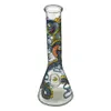 2021 Hotselling 13 inch Heavy Bong Hand Painting Dragon Dik Rokers Water Pipe Glass Bongs Made in China, Groothandel