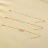 Ювелирные изделия для женщин Многослойные браслеты очарования простые цепные браслеты