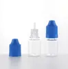 Barato Garrafa de agulha de estimação 5ml Garrafa de gotas de plástico claro 5 ml e frasco líquido para e-suco livre