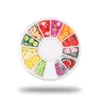 Fashion Nails DIY Fruits Sequin Decorations 3D Polymer Soft Clay Tiny Fimo Fruit Slices Wheel Nail Art Designs4541100