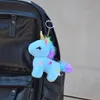 Breloki Rainbow Doll Pluszowa Zabawka Mały Wisiorek Mini Lalka SchoolBag Keychain Palce Kukiełki Kreskówka Klucz Łańcuch Zabawki Kid G31907