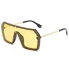 THREE HIPPOS Sun Glass Women Plastic UV400 Custom 2021 New Arrivals Brand Shad Mirror Flat Top FF Sunglass249M