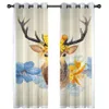 Personalize 3D Blackout Animal Cortina Impresso Cortinas Quarto Cortinas Modern Moda Gymnasium Drapes para Cozinha