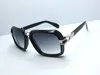 6004 Schwarz Gold Quadratische Sonnenbrille Vollrahmen Klare Linse Herren Brillen Brillengestelle mit Box