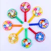 Funny Party Props Musical Developmental Toy 1Pcs Coloful Windmill KIds Whistle Toys Children Gift Random Color Plastic 1C3