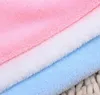 Цельное коралловое флисовое одеяло для новорожденных, товары для мальчиков и девочек, спальный мешок с рисунком медведя, осень и зима4202705