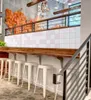 Ручная плитка волшебный белый красочный ресторан бар счетчик фон ванная плитка кухонная стена кирпич