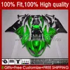 Nadwozie wtrysk Kawasaki Ninja ZX 6R 6R 636 600 CC 600cc ZX600C 13No.10 ZX636 ZX6R 09 10 11 12 ZX636 ZX6R 2009 2010 2011 2012 ZX600 09-12 OEM Fairing perłowy zielony