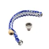 Bracelet en métal Pipe à fumée Jamaïque Rasta Pipes 6 couleurs accessoires Cadeau pour homme et femme