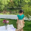 Лето Прибытие Девушки Мода Хлопок Жилет Детские Корейские Дизайн Топы 210528