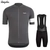 Ralvpha Ropa Ciclismo Jersey BibショーツセットマウンテンバイクセットバイクタイツTriathlonサイクリング衣料品メンズバイクユニフォーム211006