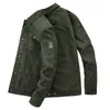 Plus Size 7XL 8XL Military Jacket Men Quality Cotton Spring Autumn Mens Jackets Multi-pockets Casual Coats Male Chaquetas Hombre 210927