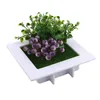 Dekorative Blumenkränze Simulation 3D-Pflanzen Landhausstil Wandaufkleber Hängende künstliche Pastic-Blumen-Bilderrahmen Store Year Deco