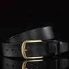 2021 men's fashion designer brand belt & box type ladies leisure letter big gold buckle luxury belts AAA+++688