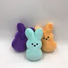 Happy Easter Stuffed Toys for Kids 15cm Red Blue Yellow Bunny Plush Toys5718745
