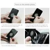 Baseus Magnetic Car i per Huawei Cable Clip Organizer 360 Rotation Air Vent Mount Supporto per telefono cellulare Stan