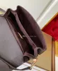 Bolsas de mensageiro femininas com letras antigas, bolsas de ombro, bolsas de ombro, bolsas de corrente de couro real, bolsas femininas de alta qualidade, carteiras femininas, bolsas de embreagem