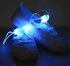 2st / par Multi-Color Neon LED Light Shoe Laces Skor Novelty Lighting Strap Glow Stick Lysous Shoelace Tillbehör Party levererar D2.0