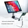 Universal desktop telefone móvel portátil ajustável dobrável suporte suporte para iPhone samsung tablet iPad mini