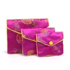Jewelry Silk Purse Pouch Small Jewellery Gift Bag Chinese Brocade Embroidered Coin Organizers Pocket for Women Girls