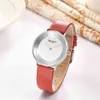 Charm Analog Quartz Women Watches Curren New Fashion Ladies Dress Leather Wristwatch Female Clock Valentine Gift Bayan Kol Saati Q0524