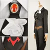 Anime Kader Büyük Sipariş Mordudred Smokin Suit Üniforma Cosplay Kostüm Gotik İnce Uydurma Siyah Giysiler