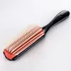 Hår Styling Hårborstar Salong Frisör Rak Curly Spare Ribs Style Massage Comb Tools