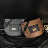 Luxe Portemonnee Designer Heren en Dames Crossbody Bag Schoudertassen Hoge Kwaliteit Gray Brown Color Unisex Lederen Handtassen