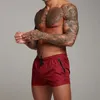 Zomer Sexy Man Gym Badmode Shorts Heren Zwempakken Zwemstammen Sunga Jongens Zwemmen Slips Strandbroek Mayo Casual Pakken Gay Pouch