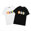 Män Sommar t Printing Tees Boy Fashion Street Tee Mens Casual Andningsaktiv T-shirt Crew Neck Letter Toppar hög kvalitet T-shirts