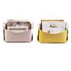 Storage Boxes & Bins 2 Pcs Leather Box Desktop Tray Jewelry Appliance Pink Yellow