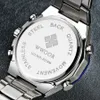 WWOOR Relogio Masculino Digital LED Gold Watch Men Top Brand Luxury Golden Stainless Steel Waterproof Wrist Watches For Men 210527