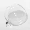 Promoção - 20 peças x DIY Pintelable / Shatterproof Clear Decoração de Natal Ornamento 80mm Plástico Bauble / Ball 211104