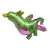 50 pçs mini dinossauro folha balão meninos animais balões crianças dinossauro festa de aniversário decorações jurássicas balão h10262547239