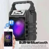 Altoparlante Bluetooth senza fili 3D Cassa di risonanza portatile Subwoofer stereo per basso Supporto USB TF Card AUXin FM con microfono cablato H1117525477
