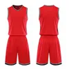 Maillots de basket-ball personnalisés bon marché Hommes en plein air Chemises de sport confortables et respirantes Maillot d'entraînement d'équipe 056